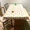 Scandi Birds Multi Oilcloth tablecloth