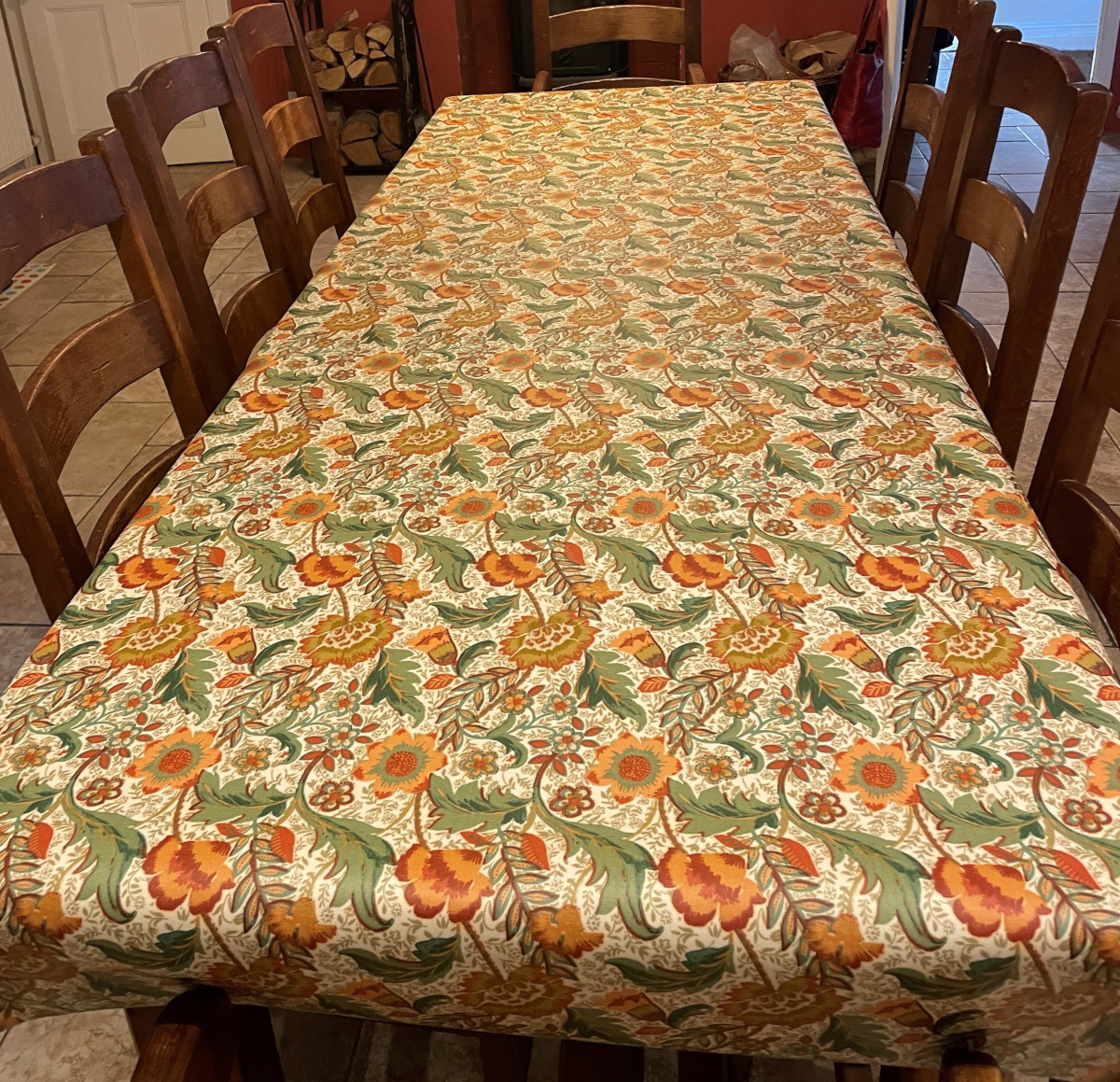 Maurice Morning Oilcloth Tablecloth