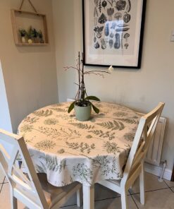 Chervil Fern Matt Oilcloth Tablecloth