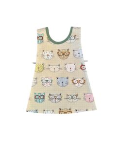 Crazy Cats Children's Oilcloth Tabard