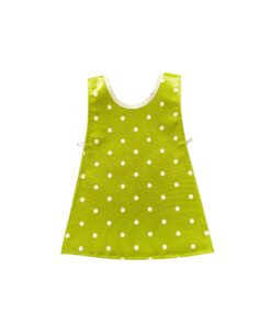 Dotty Lime Children's Oilcloth Tabard