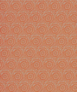 Whirl Clementine Matt Oilcloth Tablecloth