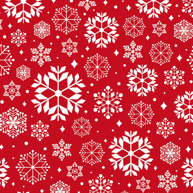 Christmas Joy Red Gloss Oilcloth Tablecloth