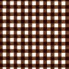 Vichy Chocolate Gingham Gloss Oilcloth Tablecloth