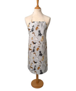 Dogs Adult Oilcloth Apron