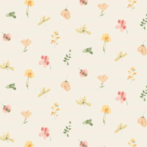 Louisa Peach Matt Oilcloth Tablecloth