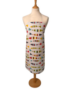 Sardines Tutti Frutti Adult Oilcloth Apron