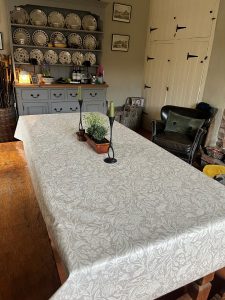 Shelley matt Oilcloth tablecloth