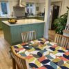 Reno Multi Oilcloth Tablecloth