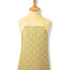 Dotty Sage Children's Oilcloth Apron