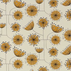 MissPrint Dandelion Mobile Sunflower Yellow Matt Oilcloth Tablecloth
