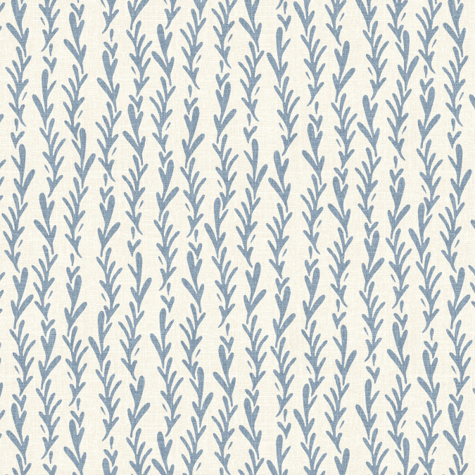 Tide Blue Oilcloth Tablecloth