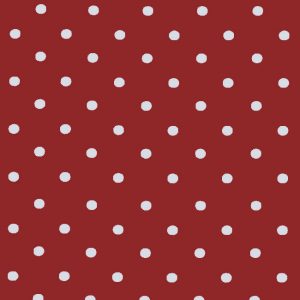 Just Dotty Cherry oilcloth tablecloth