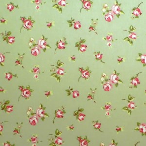 Rosebud Sage Gloss Oilcloth