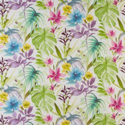 Tropical Paradise Summer Gloss Oilcloth Tablecloth